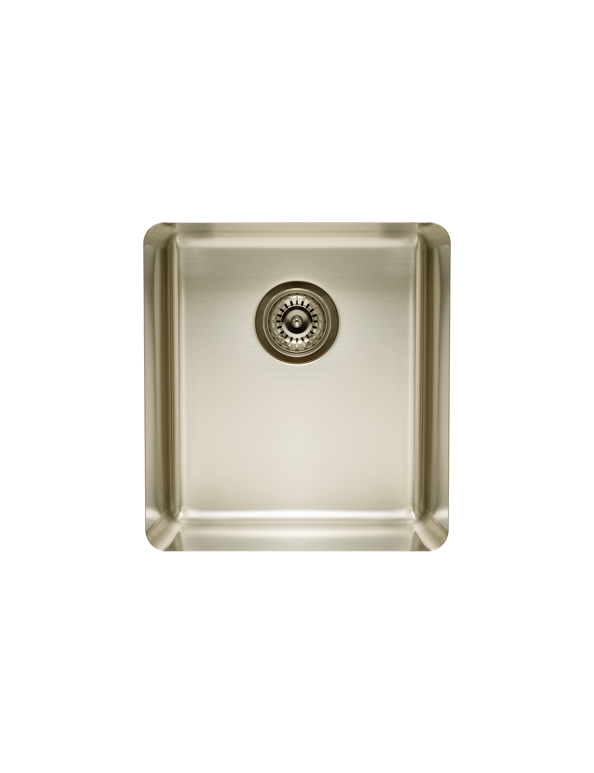 Medium Single Bowl Kitchen Sink in Pearl Gold