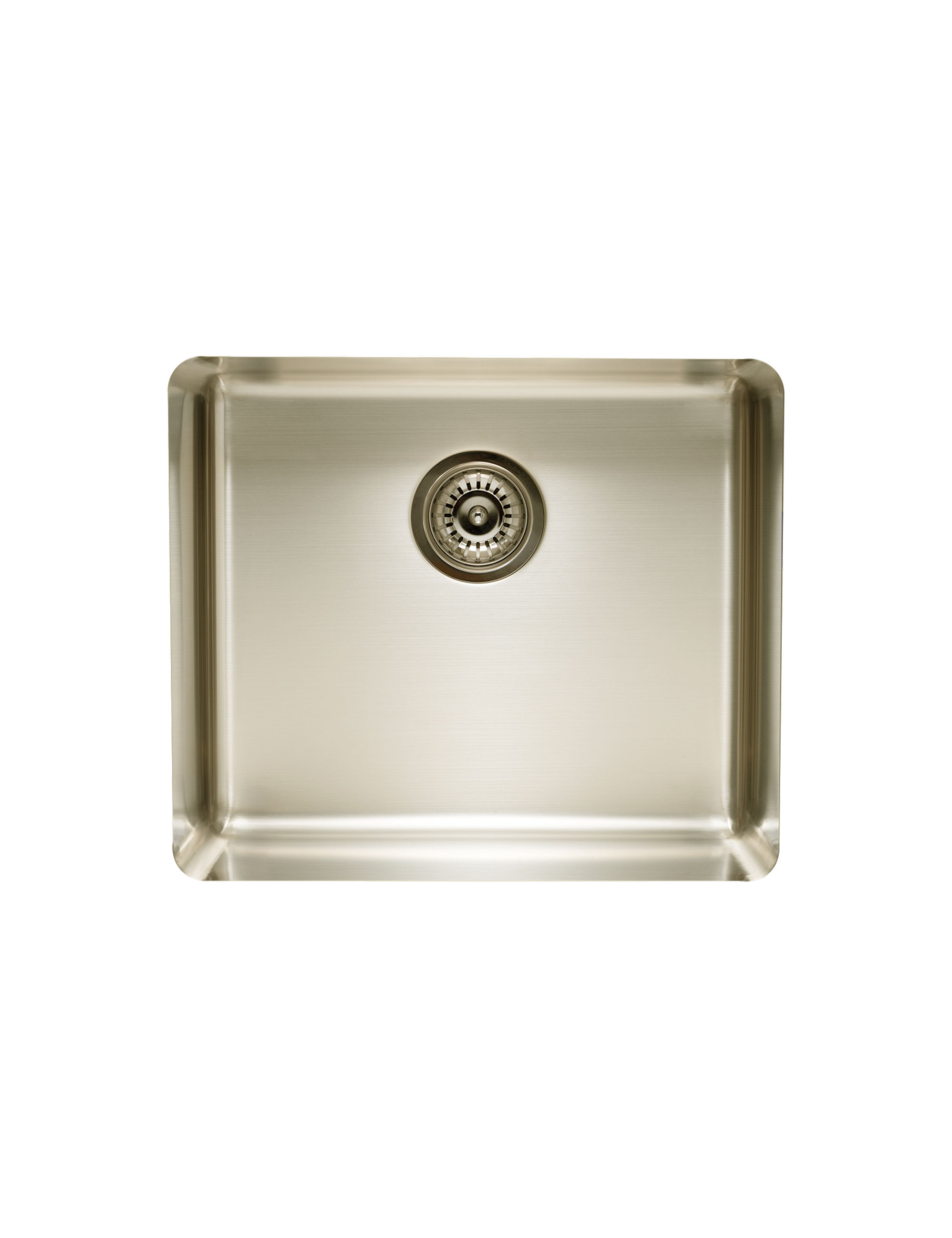 Large Single Bowl Kitchen Sink in Pearl Gold